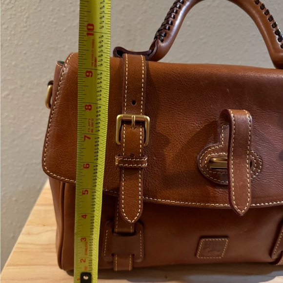Dooney & Bourke Florentine Flap Tab Satchel - Picture 7 of 15